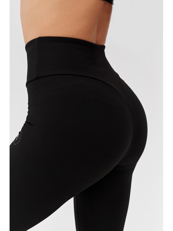 ROUGH RADICAL ROUGH RADICAL Legginsy WELLNESS LONG Czarny Slim Fit