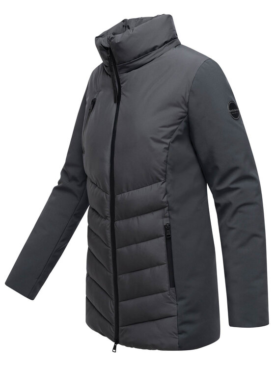 Marikoo Marikoo Kurtka zimowa Tivaa Szary Regular Fit