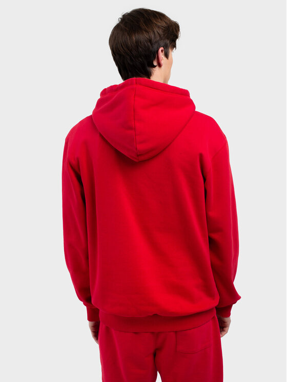 BIG STAR BIG STAR Bluza LITSONER_603_170 Czerwony Comfort Fit