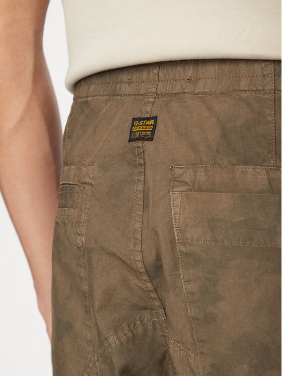 G-Star Raw G-Star Raw Stoffhose Snow Track D28374-E397 Khakifarben Regular Fit