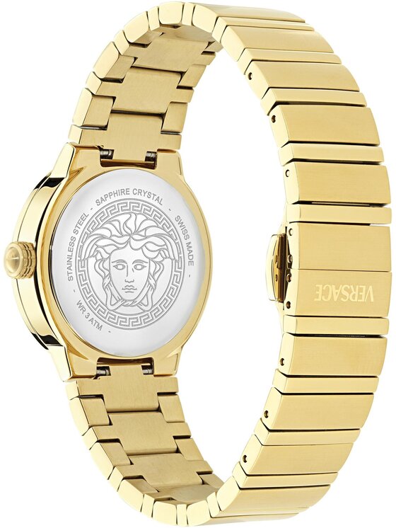 Versace Versace Zegarek VE0S00425 Złoty