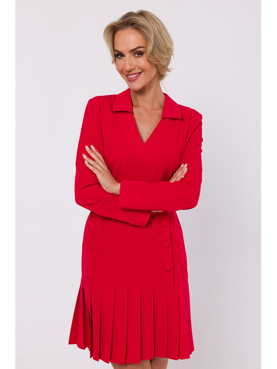 Made of Emotion Made of Emotion Abito da cocktail M752 Rosso Modern Fit