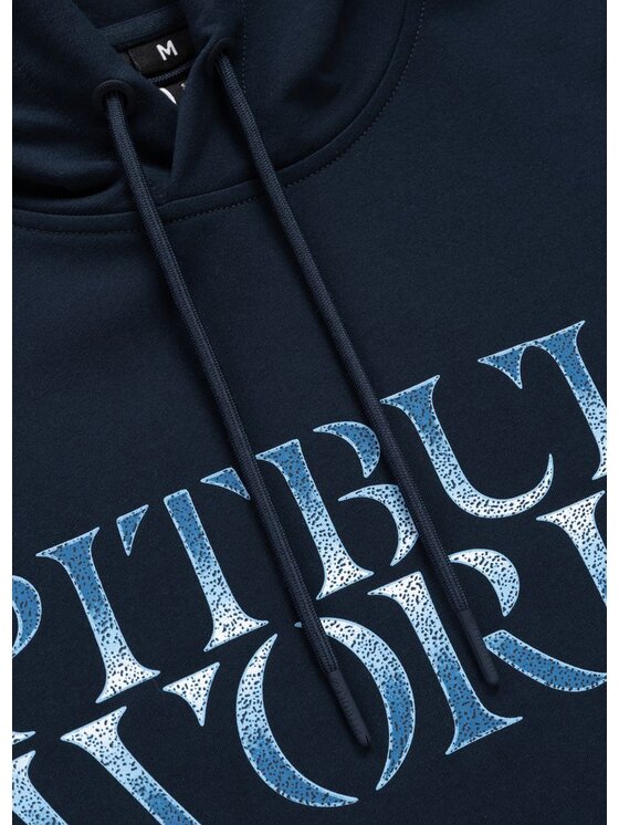 PITBULL PITBULL Bluza PITBULL WORLD Granatowy Regular Fit