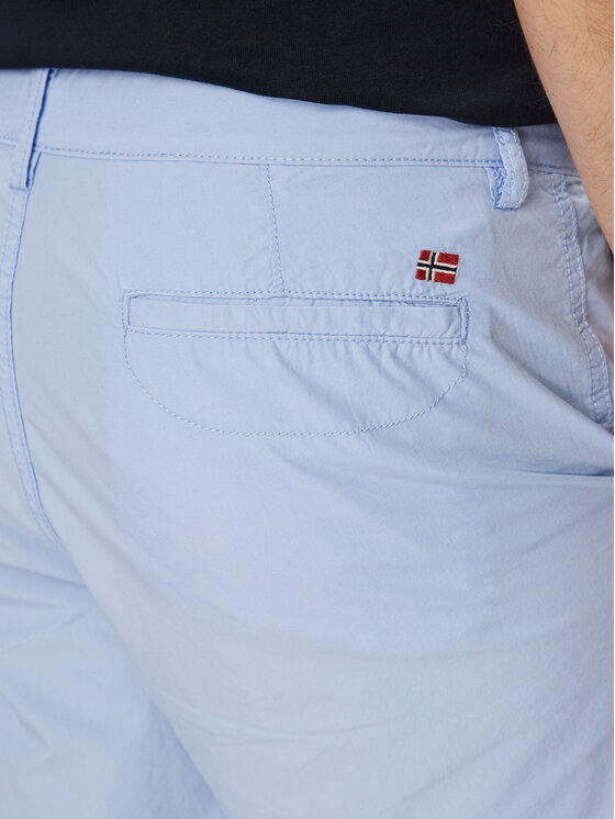Napapijri Napapijri Stoffshorts Nakuru 6 NP0A4HRV Blau Regular Fit
