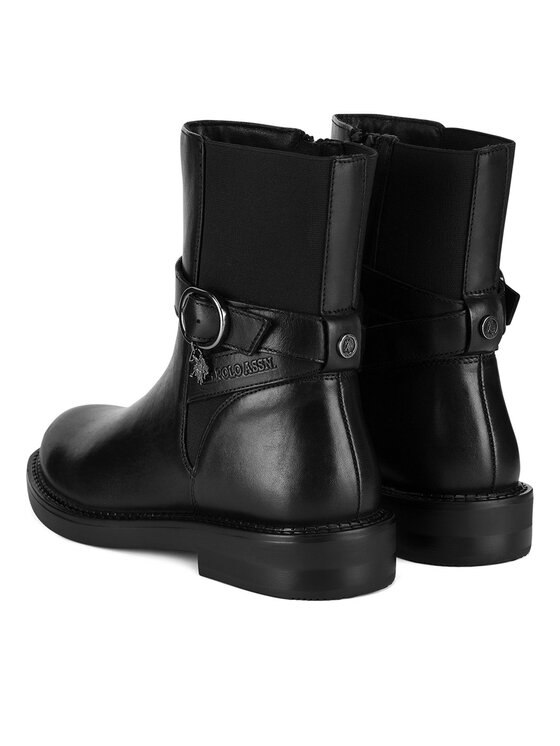 U.S. Polo Assn. U.S. Polo Assn. Botki ZOFIA001W/DLE1 Czarny