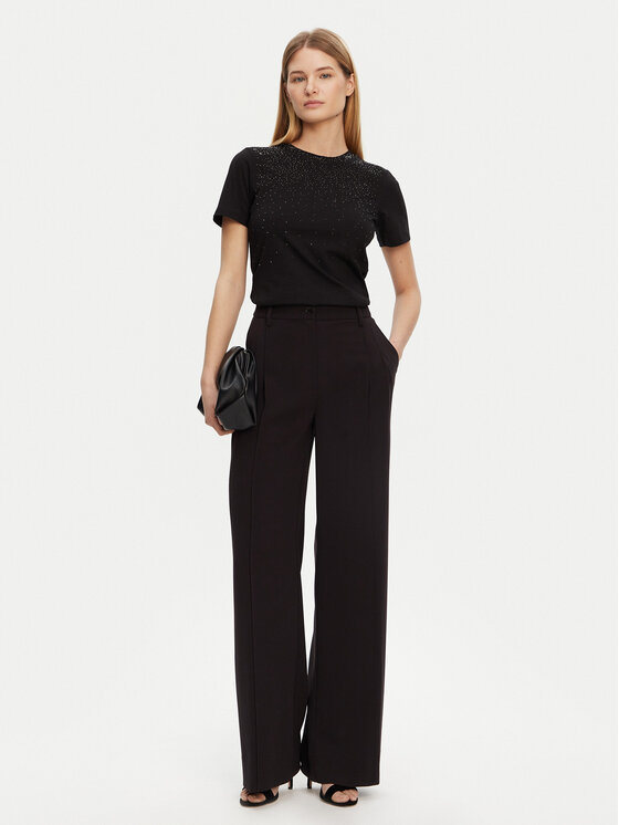 Marciano Guess Marciano Guess Tričko 5RGI02 6298A Čierna Regular Fit