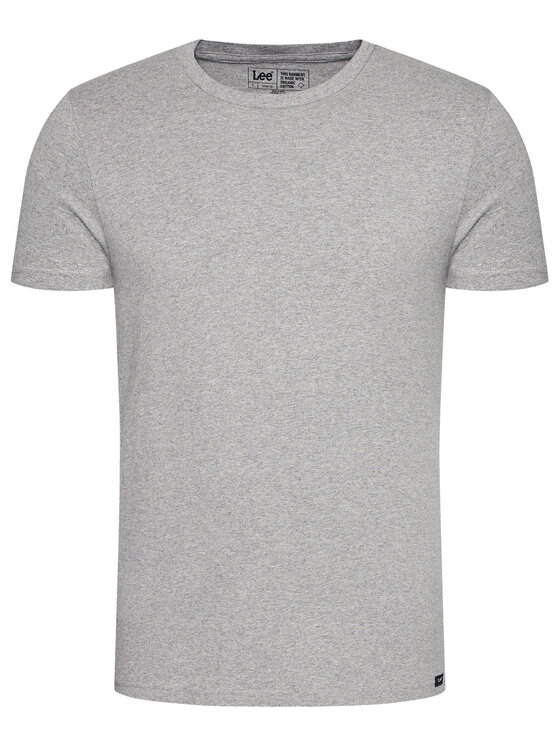 Lee Lee Komplet t-shirtów Twin Pack Crew L680CMLD 112117021 Granatowy Fitted Fit