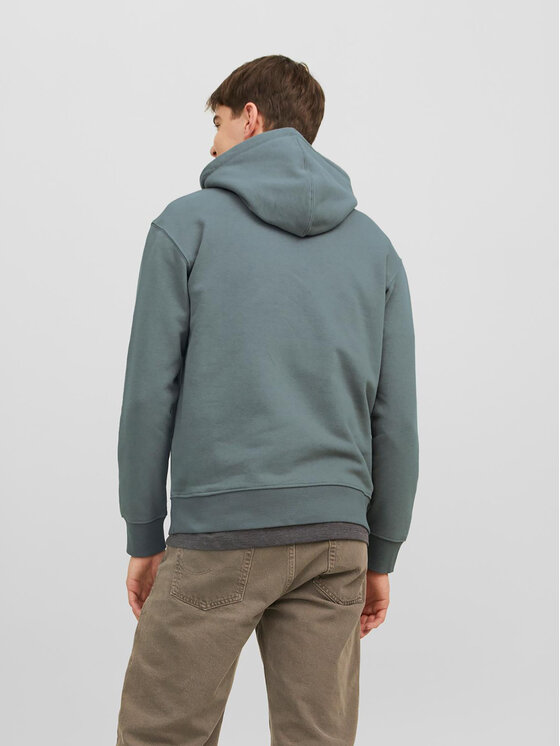 Jack&Jones Jack&Jones Majica dugih rukava 12208157 Siva Relaxed Fit