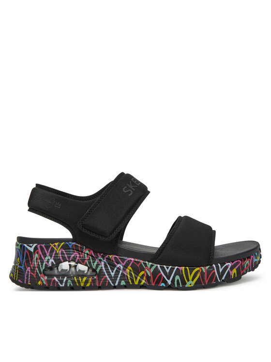 Skechers Damskie Sandały, rozmiar 36, Czarne, Uno-Sea Of Love 164028/BBK