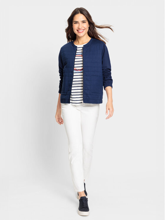 Olsen Olsen Pulóver 11201570 Sötétkék Regular Fit