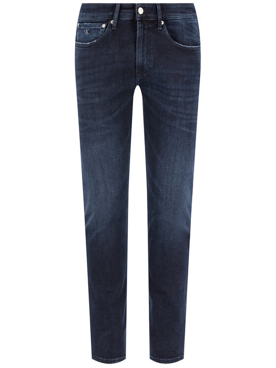 Calvin Klein Jeans Calvin Klein Jeans Jeans hlače J30J314625 Mornarsko modra Skinny Fit