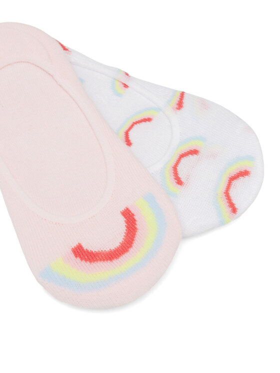 Nelli Blu Nelli Blu Kotníkové ponožky 7KB-002-SS24 (2-PACK) Bílá