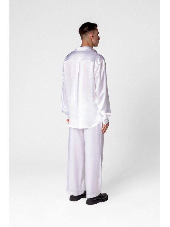 LE POSSÉ LE POSSÉ Camicia MSSWCF Bianco Regular Fit