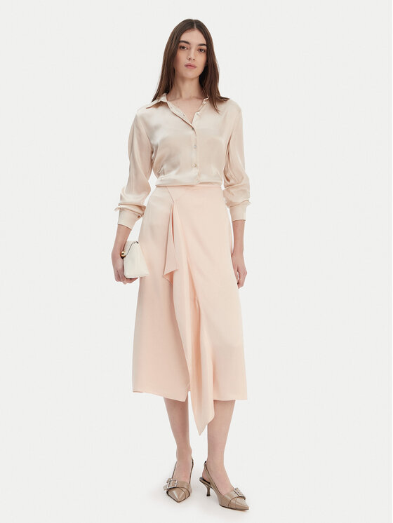 BOSS BOSS Midi krilo Vemuth 50552076 Roza Regular Fit