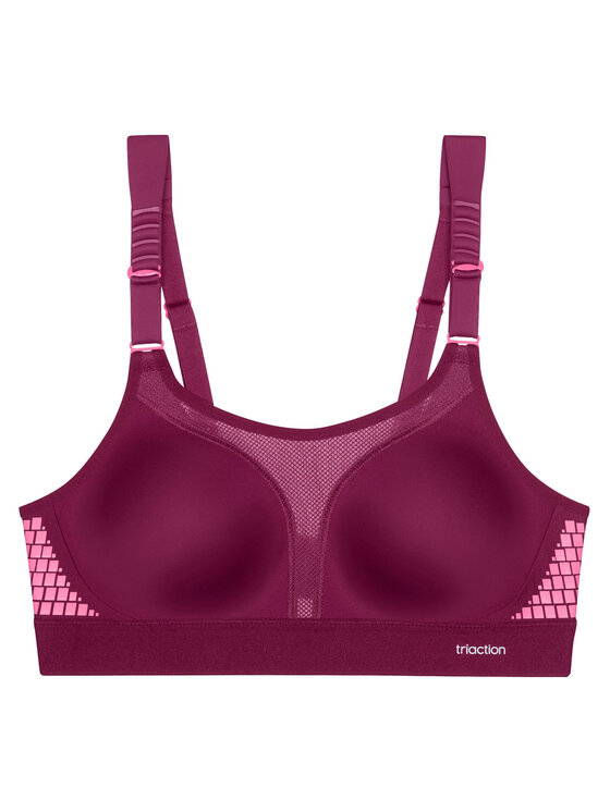Triumph Triumph Špotni nedrček Triaction Extreme Lite 10163839 Bordo rdeča