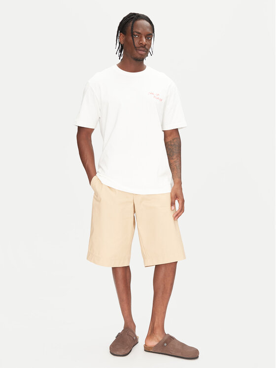 Only & Sons Only & Sons T-Shirt Milo 22034452 Biały Relaxed Fit