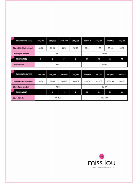 Miss Lou Miss Lou Bikini ML050 Multicolore