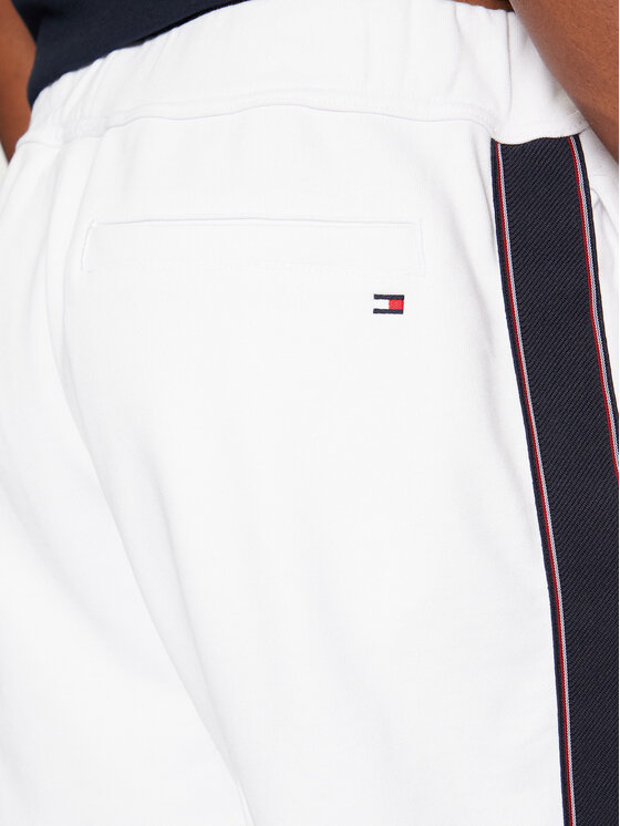Tommy Hilfiger Tommy Hilfiger Spodnie dresowe MW0MW37477 Biały Regular Fit