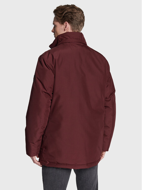 BOSS Boss Зимно яке Osiass 50477966 Бордо Regular Fit