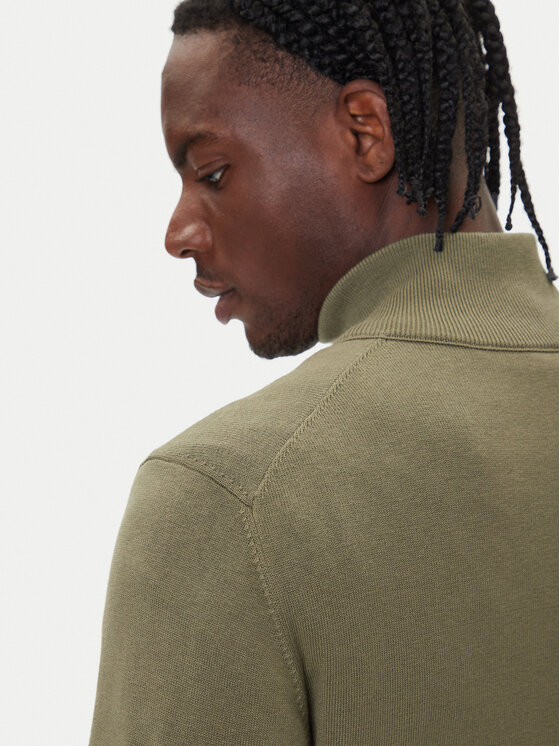 BOSS BOSS Кардиган Kanozip_S 50543692 Зелений Regular Fit