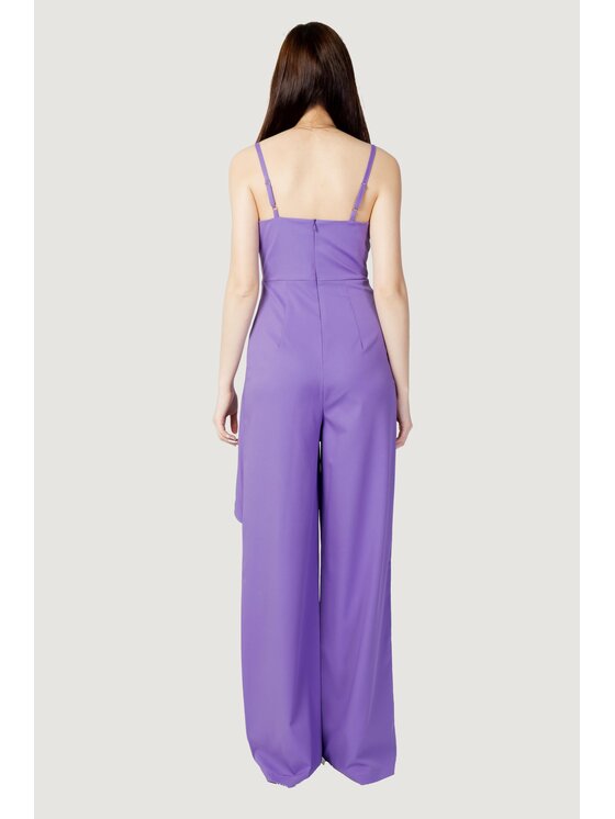 Hanny Deep Hanny Deep Jumpsuit ZINCO TINTA UNITA Viola Regular Fit