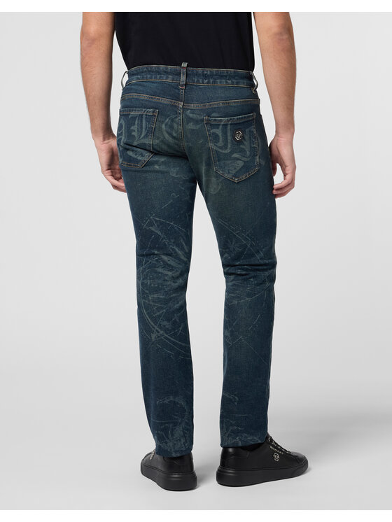 PHILIPP PLEIN PHILIPP PLEIN Jeansy 29787 Straight Leg