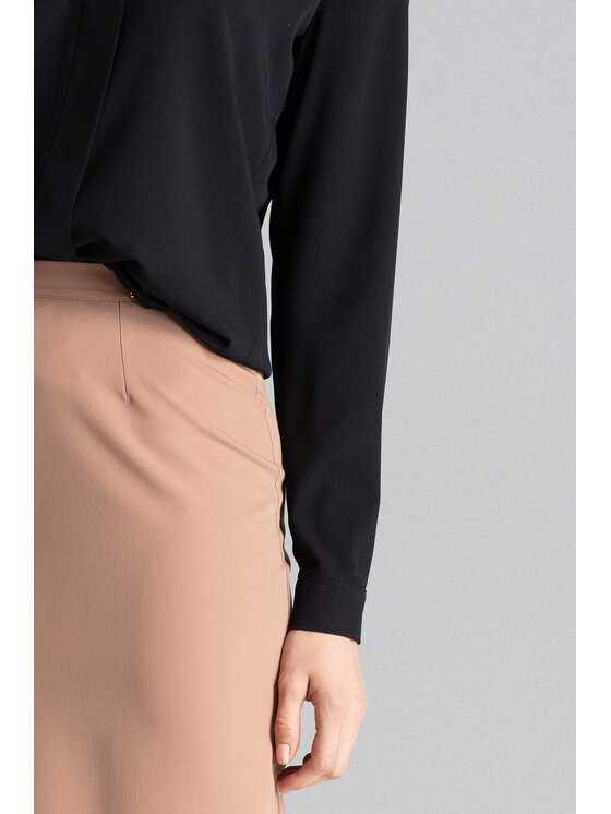 FIGL FIGL Koszula M621 Czarny Loose Fit