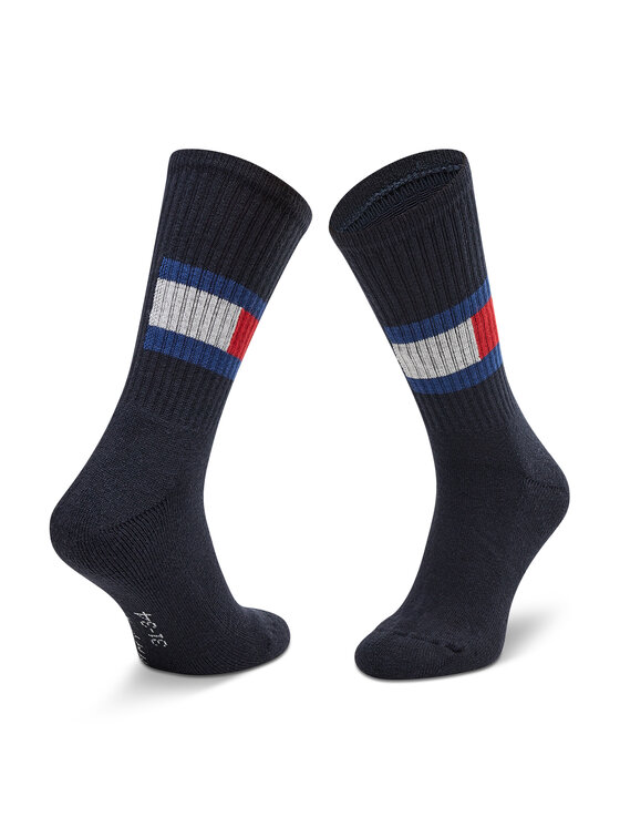 Tommy Hilfiger Tommy Hilfiger Набір з 2 пар високих шкарпеток unisex 394020001 Червоний