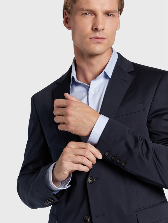 JOOP! JOOP! Anzug 17 Js-02Herby-Blayr 30026524 Dunkelblau Slim Fit