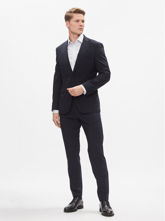 Calvin Klein Calvin Klein Koszula K10K112311 Biały Slim Fit