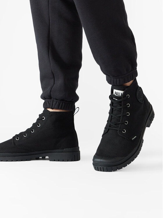Palladium Trappers Pampa Sp20 Hi Cvs 76838-008-M Negru