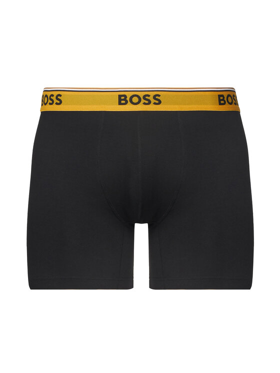 BOSS BOSS Bokserių komplektas BoxerBr 3P Power 50554694 Juoda
