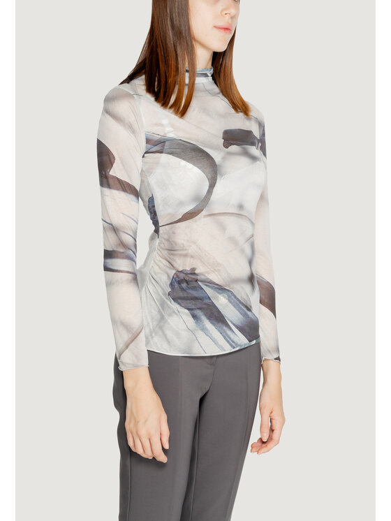 Rinascimento Rinascimento T-shirt CFC0119862003 Grigio Shirt Fit