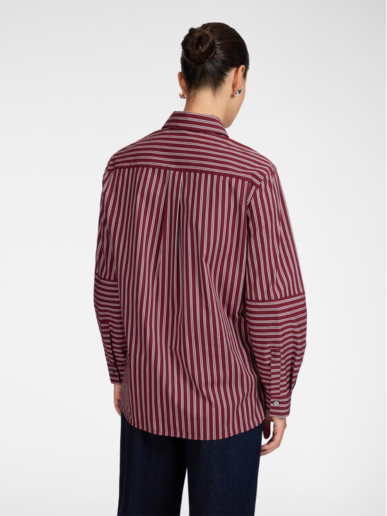 Elena Mirò Elena Mirò Camicia 5030P100356N001 Bordeaux Regular Fit
