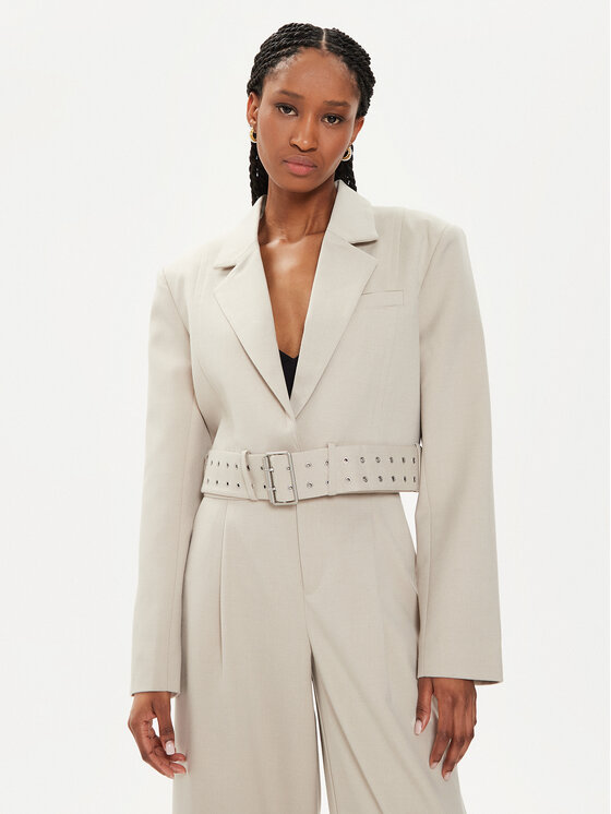 Gestuz Gestuz Sakko Editha 10908857 Beige Relaxed Fit