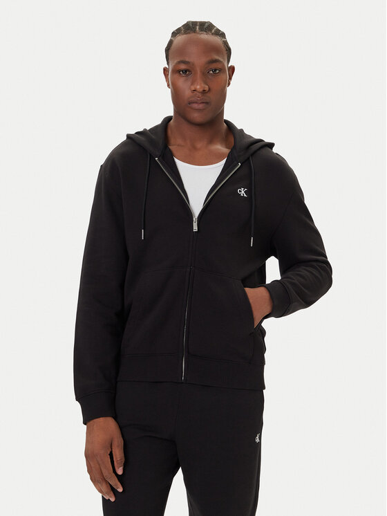 Calvin Klein Jeans Calvin Klein Jeans Mikina LV04RD240G Čierna Regular Fit