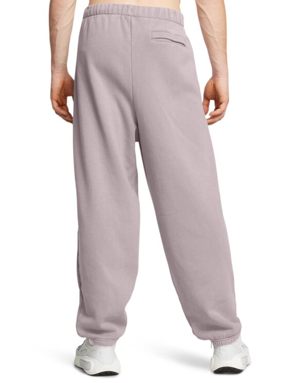 Under Armour Under Armour Spodnie dresowe Icon HWT Flece Beżowy Oversize