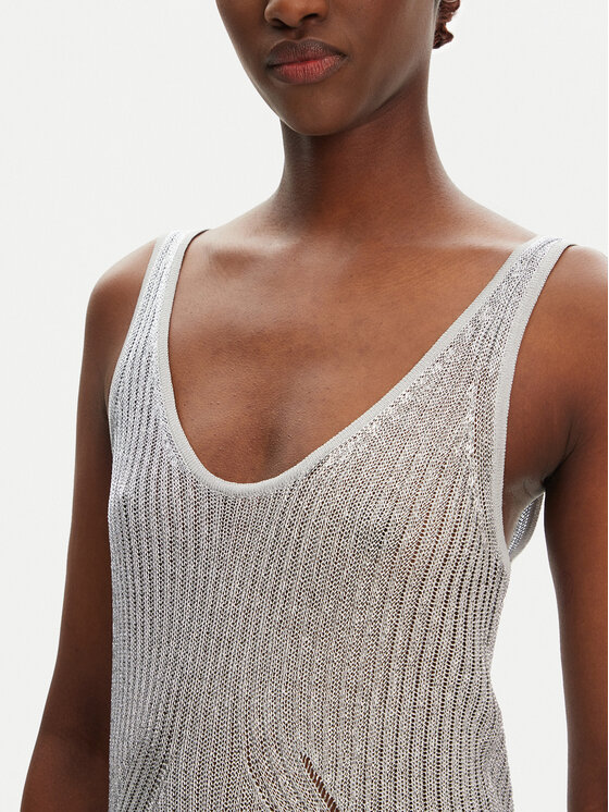 PINKO PINKO Τοπ Noha 105148 A2LO Γκρι Regular Fit