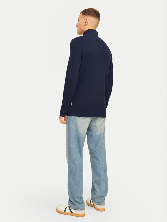 Jack&Jones Jack&Jones Džemperis Perfect 12257773 Tumši zils Regular Fit