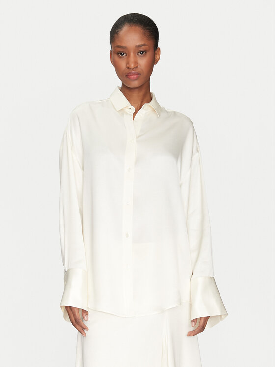2NDDAY 2NDDAY Camicia Clarose 2252132215 Écru Loose Fit
