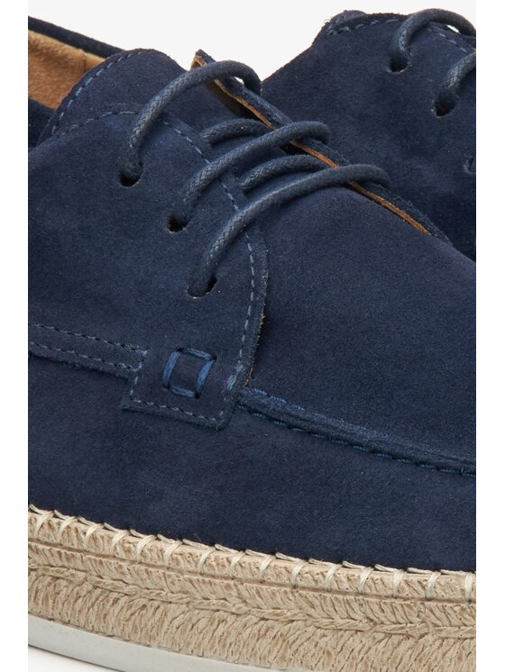 Estro Estro Μοκασίνια ER00115092 Σκούρο μπλε