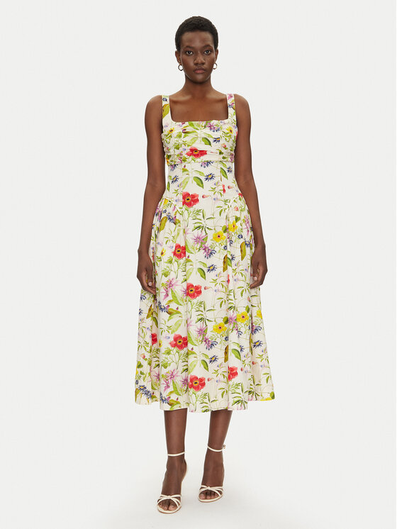 French Connection French Connection Coctailkleid 71YPC Bunt Regular Fit