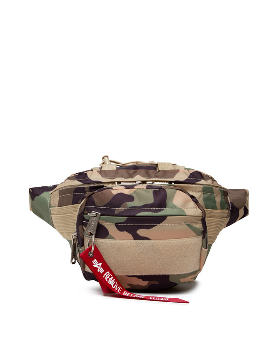 Borsetă Alpha Industries Tactical Waist Bag 128925 Wdl Camo 65