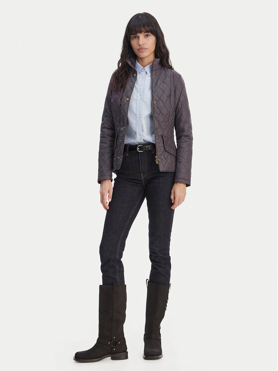 Barbour Barbour Kurtka przejściowa Flyweight Cavalry LQU0228NY91 Granatowy Regular Fit