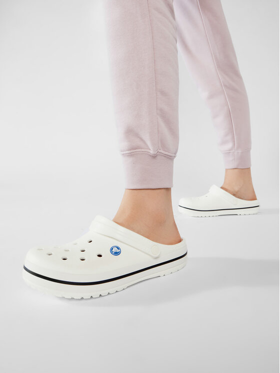 Crocs Pantoletten Crocband 11016 WeiB Modivo