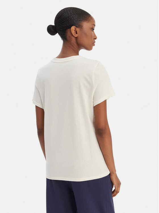 DKNY Sport DKNY Sport T-krekls DP6T1557 Écru Relaxed Fit