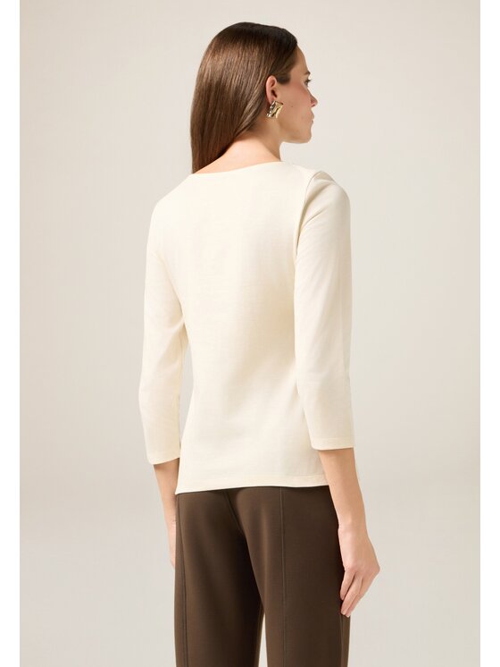 Oltre Oltre T-shirt G056J004605N011 Bianco Regular Fit