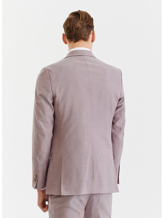 Pako Lorente Pako Lorente Marynarka P23SP-3G-016 Różowy Slim Fit