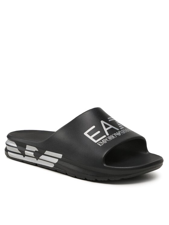 EA7 Emporio Armani EA7 Emporio Armani Šľapky XBP008 XK337 N763 Čierna