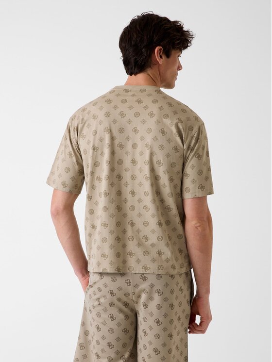 Guess Guess Футболка 181498 Бежевий Classic Fit